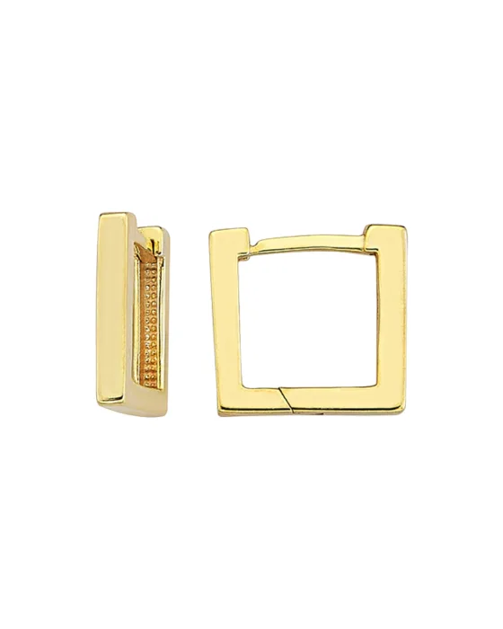 9CT Y/G HUG SQUARE 2mm/8mm